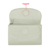 Royal Bagger Trendy Multiple Slot Card Holder Wallet for Women, Genuine Leather Trifold Simple Coin Purse 1599