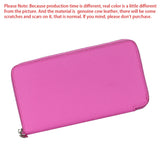 Royal Bagger Trendy Lychee Pattern Long Wallet, Solid Color Multi-card Slots Card Holder, Perfect Purse for Daily Use 1732