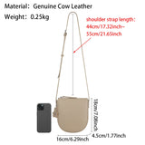 Royal Bagger Litchi Pattern Shoulder Crossbody Bag for Women, Genuine Leather Phone Purse, Fashion Trend Small Square Bag 1863