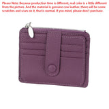 Royal Bagger Lychee Pattern Card Holder, Solid Color Coin Bag, Perfect Credit Card Case for Daily Use 1572