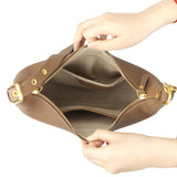 Royal Bagger Underarm Chain Shoulder Bags, Luxury Minimalist Handbag, Top Layer Leather Crossbody Bag, for Women 1725