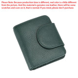 Royal Bagger Short Wallets for Women Genuine Cow Leather Coin Purse Card Holder European American Fashion Zipper Wallet 1560