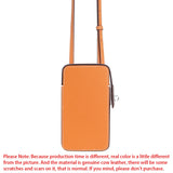 Royal Bagger Mini Crossbody Bag, Genuine Leather Mobile Phone Bag, Luxury Shoulder Coin Purse 1755