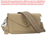 Royal Bagger New Fashionable Crossbody Bags, Genuine Leather Envelope Purse, with Two Shoulder Straps 1853
