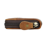 Royal Bagger Vintage Long Clutch Wallets, Genuine Leather Coin Purse for Men, Large Capacity Zipper Wristlet Bag 1658