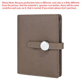 Royal Bagger Genuine Leather Short Wallet, Fashion Foldable Coin Purse, Women's Multi Card Slots Card Holder 1696