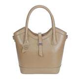 Royal Bagger Vintage Top-Handle Bags for Women, Genuine Leather Crossbody Shoulder Bag, Casual Bucket Handbag 1806