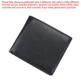 Royal Bagger RFID Blocking Short Wallets for Men Crazy Horse Leather Cowhide Card Holder Vintage Trifold Male Wallet Purse 1469