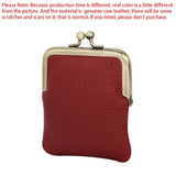 Royal Bagger Small Coin Purses for Women Genuine Cow Leather Fashion Storage Bag Mini Wallet Purse Kiss Lock Change Pouch 1474