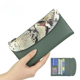 Royal Bagger Retro Genuine Leather Wallet for Women, Multi-card Slots Card Holder, Large Capacity Long Wallet 1600