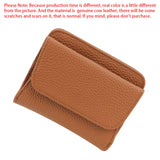 Royal Bagger Short Wallets for Women Genuine Cow Leather Portable Coin Purse Japanese Style Bifold Wallet Card Holder 1485